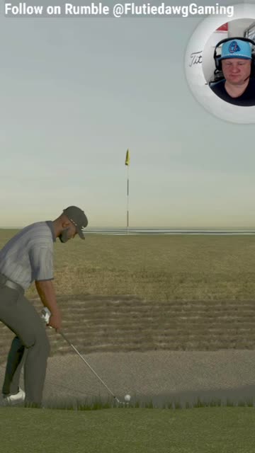 KAW600ZX BUNKER CHIP-IN STEALS THE HOLE! 😱 Clutch Duos Moment | PGA 2K25 Ranked