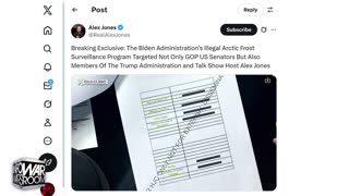 ALEX JONES - INFOWARS LIVE - ALEXJONES.NETWORK - THERE'S A WAR ON FOR YOUR MIND! ➡ THE ALEX JONES SHOW • THE AMERICAN JOURNAL WITH BREANNA MORELLO • WAR ROOM WITH HARRISON SMITH