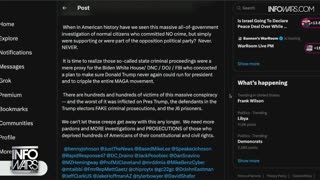 ALEX JONES - INFOWARS LIVE - ALEXJONES.NETWORK - THERE'S A WAR ON FOR YOUR MIND! ➡ THE ALEX JONES SHOW • THE AMERICAN JOURNAL WITH BREANNA MORELLO • WAR ROOM WITH HARRISON SMITH