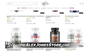 ALEX JONES - INFOWARS LIVE - ALEXJONES.NETWORK - THERE'S A WAR ON FOR YOUR MIND! ➡ THE ALEX JONES SHOW • THE AMERICAN JOURNAL WITH BREANNA MORELLO • WAR ROOM WITH HARRISON SMITH