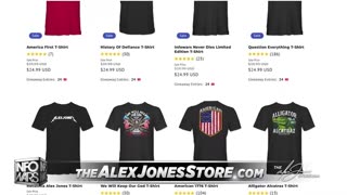 ALEX JONES - INFOWARS LIVE - ALEXJONES.NETWORK - THERE'S A WAR ON FOR YOUR MIND! ➡ THE ALEX JONES SHOW • THE AMERICAN JOURNAL WITH BREANNA MORELLO • WAR ROOM WITH HARRISON SMITH