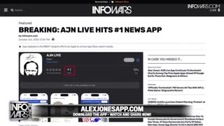 ALEX JONES - INFOWARS LIVE - ALEXJONES.NETWORK - THERE'S A WAR ON FOR YOUR MIND! ➡ THE ALEX JONES SHOW • THE AMERICAN JOURNAL WITH BREANNA MORELLO • WAR ROOM WITH HARRISON SMITH