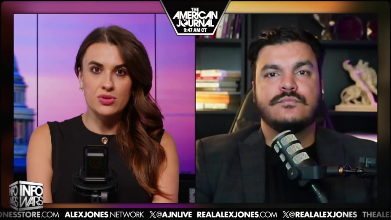 ALEX JONES - INFOWARS LIVE - ALEXJONES.NETWORK - THERE'S A WAR ON FOR YOUR MIND! ➡ THE ALEX JONES SHOW • THE AMERICAN JOURNAL WITH BREANNA MORELLO • WAR ROOM WITH HARRISON SMITH