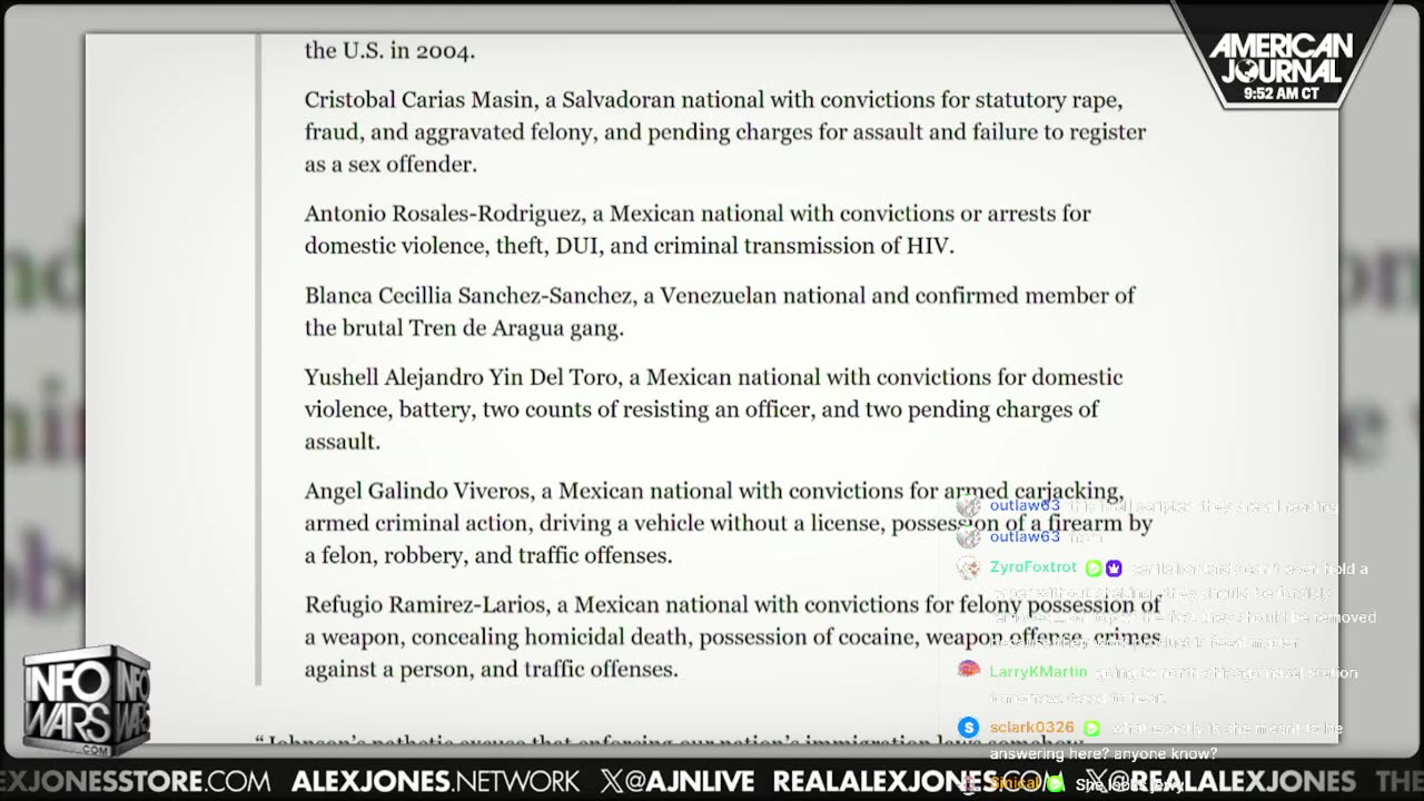 ALEX JONES - INFOWARS LIVE - ALEXJONES.NETWORK - THERE'S A WAR ON FOR YOUR MIND! ➡ THE ALEX JONES SHOW • THE AMERICAN JOURNAL WITH BREANNA MORELLO • WAR ROOM WITH HARRISON SMITH