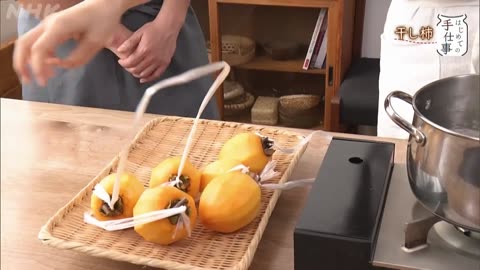 きょうの料理のレシピ セミドライ干し柿 ・榎本美沙