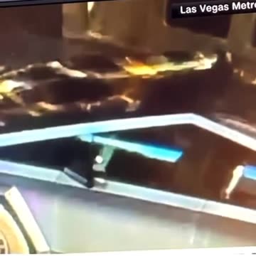 More slowed down video of Las Vegas Tesla bomber