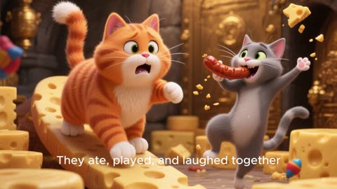"Three Curious Cats – Part 3: The Secret Portal!"