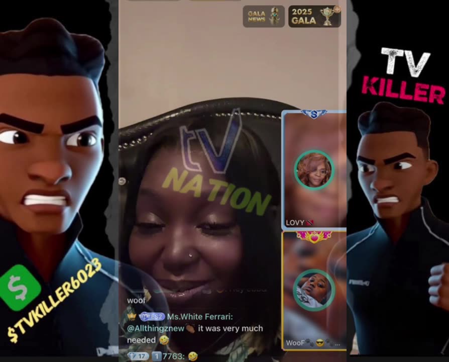 LUVY & AMAZING DIVA JOINS EBBIMAY LIVE SHIT GETS CRAZY