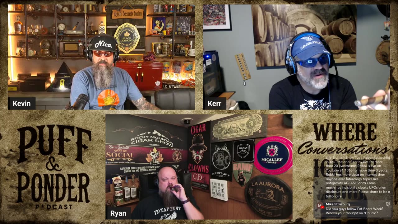 Puff and Ponder Podcast Episode 32 With Special Guest Ryan Miller
