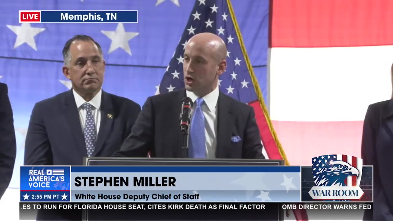 FULL GOVERNMENT SUPPORT FOR MEMPHIS