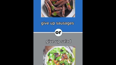 What Would You Rather food