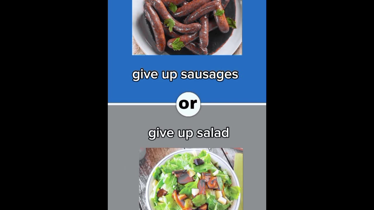 What Would You Rather food