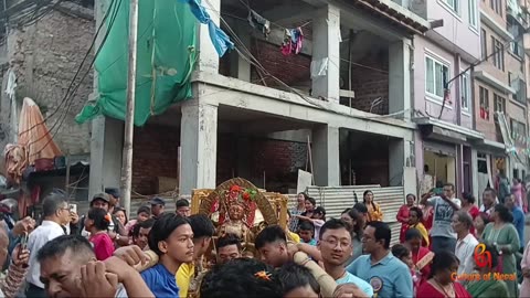 Pachali Bhairav Jatra, Kathmandu, Day 1