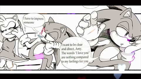 sonic confess to amy, Sonamy fanfic video