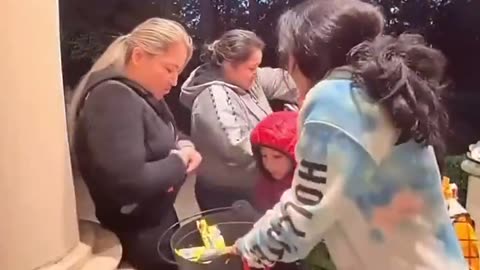 Halloween in a low-trust society