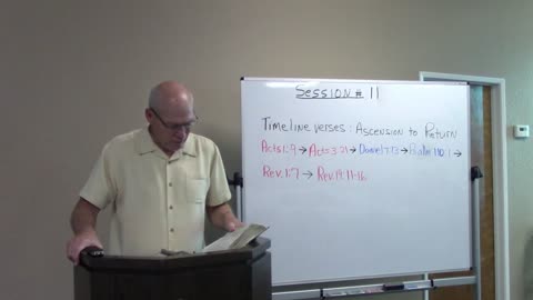 Session #11 End Times/Prophecy - Matthew 21-23