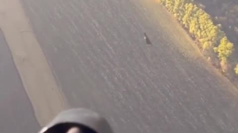 🚁💥 Ukraine Russia War | Mi-8 Crew Downs Russian Shahed with M134 | RCF