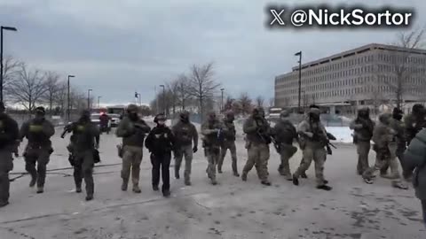 An hour or so ago in Minneapolois