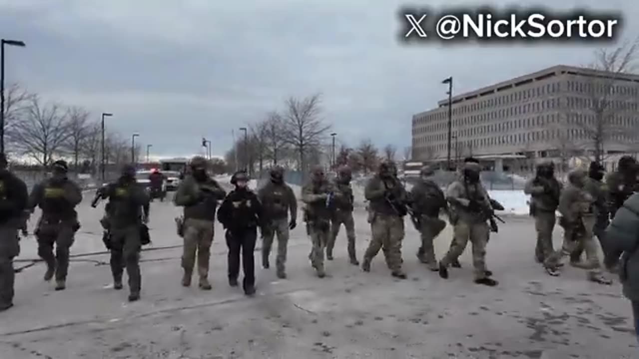 An hour or so ago in Minneapolois