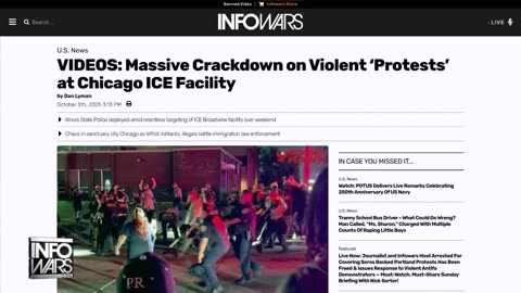 Feds Ambushed By Civil War Provocateurs