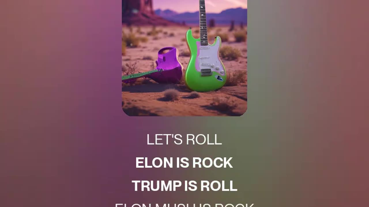 SONG: ELON IS BACK