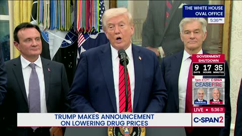 Trump Announces Deal With UK Pharma Giant To Give Americans 'Major Discounts' On Prescriptions