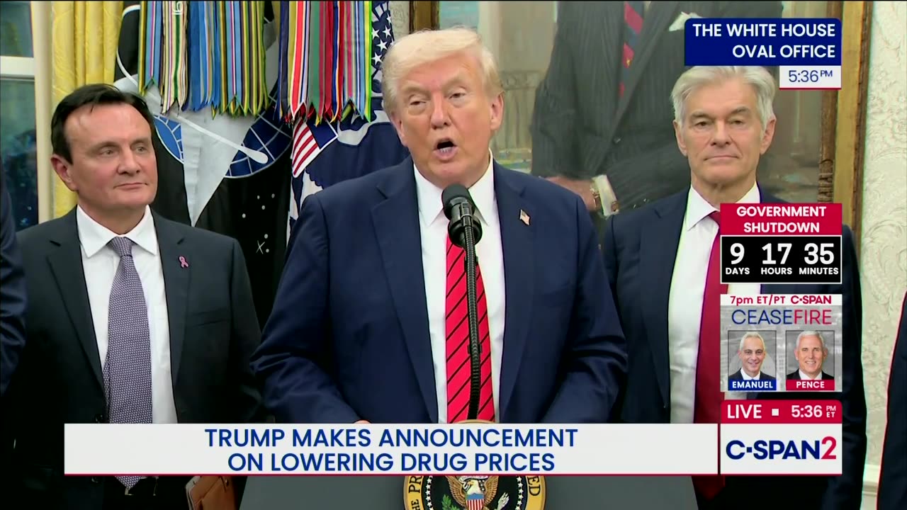 Trump Announces Deal With UK Pharma Giant To Give Americans Major Discounts On Prescriptions