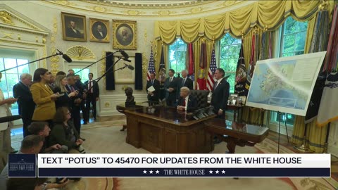 President Trump Participates in a Bilateral Meeting with the Prime Minister of Canada