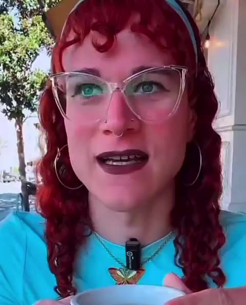 Man pretending to be a woman says he’s a lesbian.