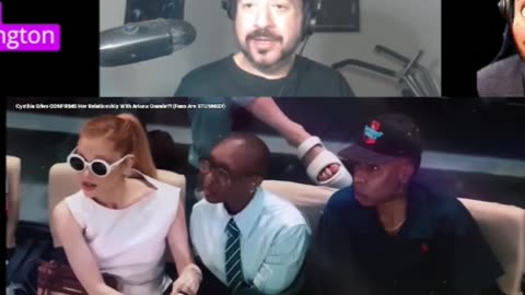 Lance B Reacting to '' Cynthia Erivo CONFIRMS Her Relationship With Ariana Grande?! clip 1