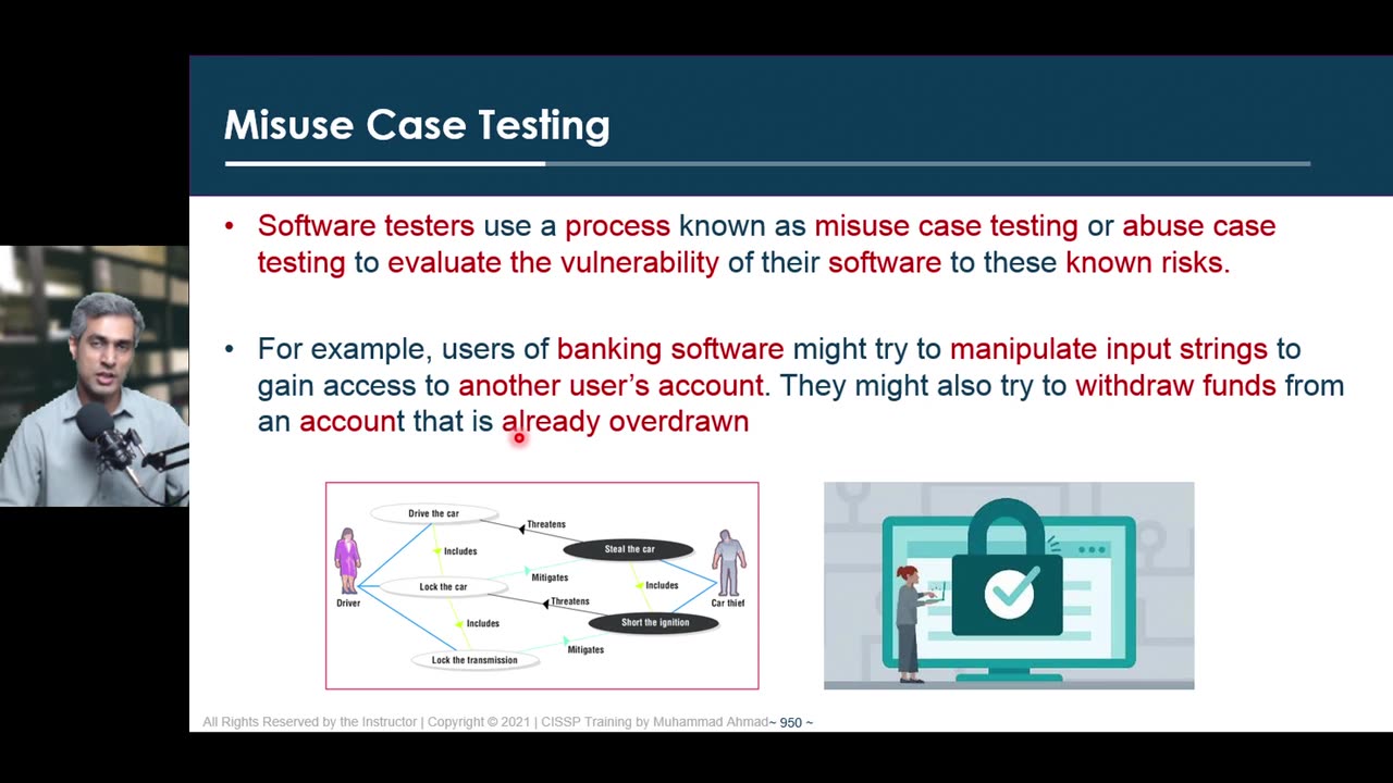 178 - Domain 6 - 62 Misuse Case Testing