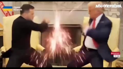 Zelensky And Trump Fight