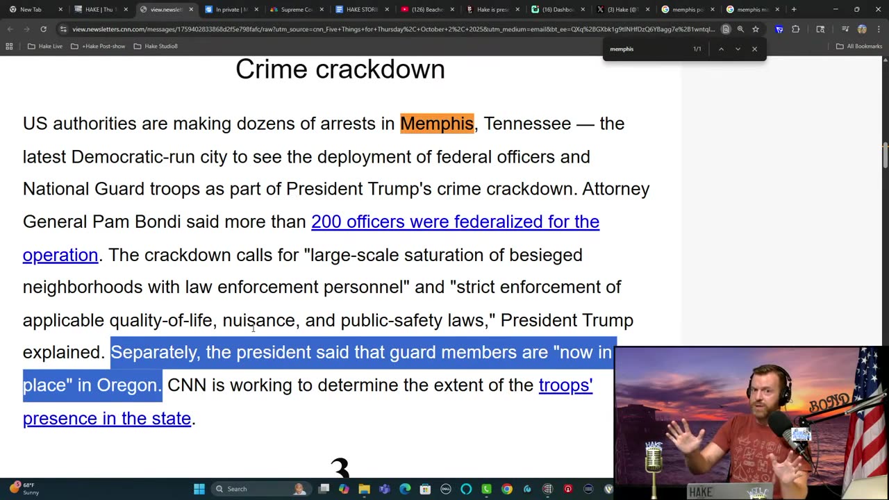 Crime crackdown: Looking out for the people. Nice.