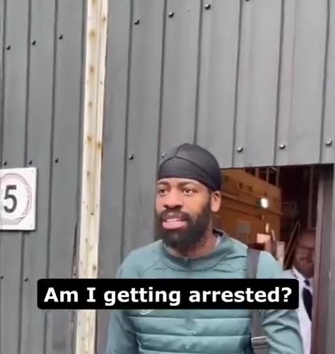 Getting arrested straight from prison