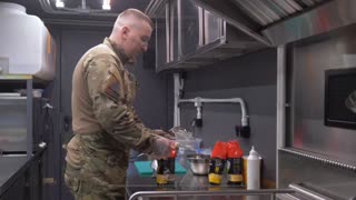 Inside a Mobile Kitchen Preparing Food for Hundreds of Ukrainian Soldiers
