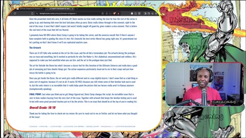 Review of Marvel's Ultimate Endgame #1: Mixed Impressions and Score of 6 8:10