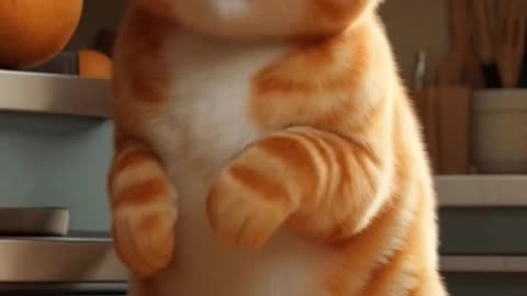 The Cutest Little Ginger Kitten You'll Ever See! The Cheese Negotiation