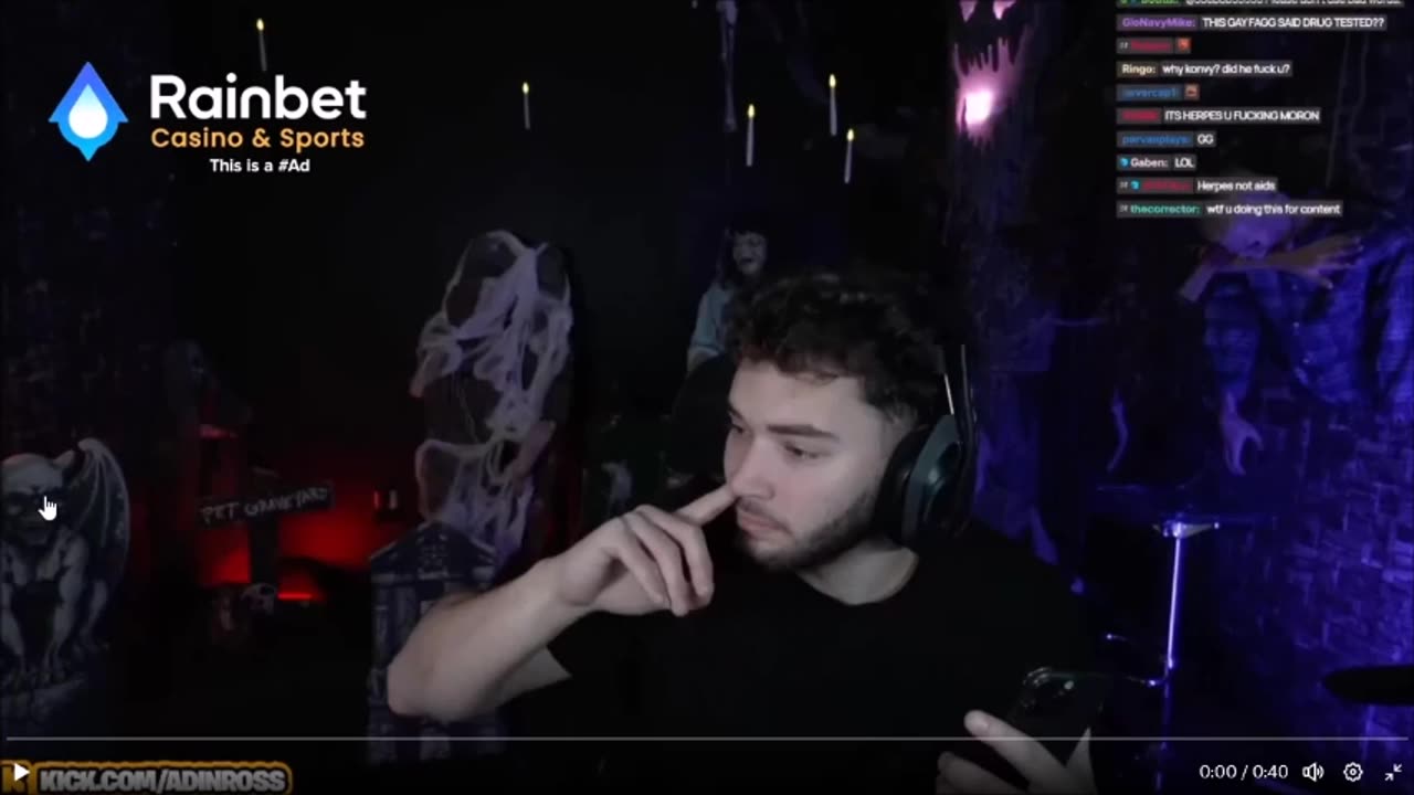 Nick Fuentes Cancels Show To Join Nose Picker Stream