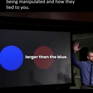 DEMONSTRATION OF HOW WE ARE CONSTANTLY BEING MANIPULATED AND LIED TO