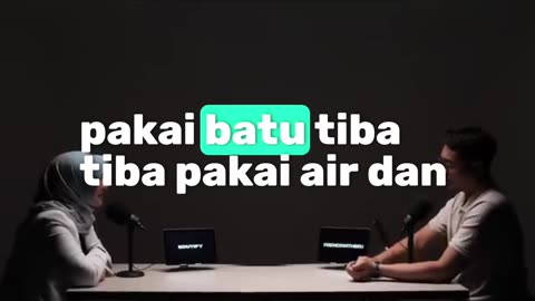 Using stones suddenly uses water