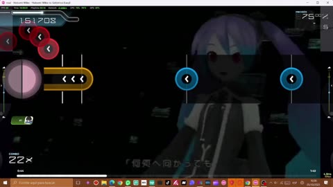 Jugando The Intense Voice of Hatsune Miku | osu!taiko Gameplay