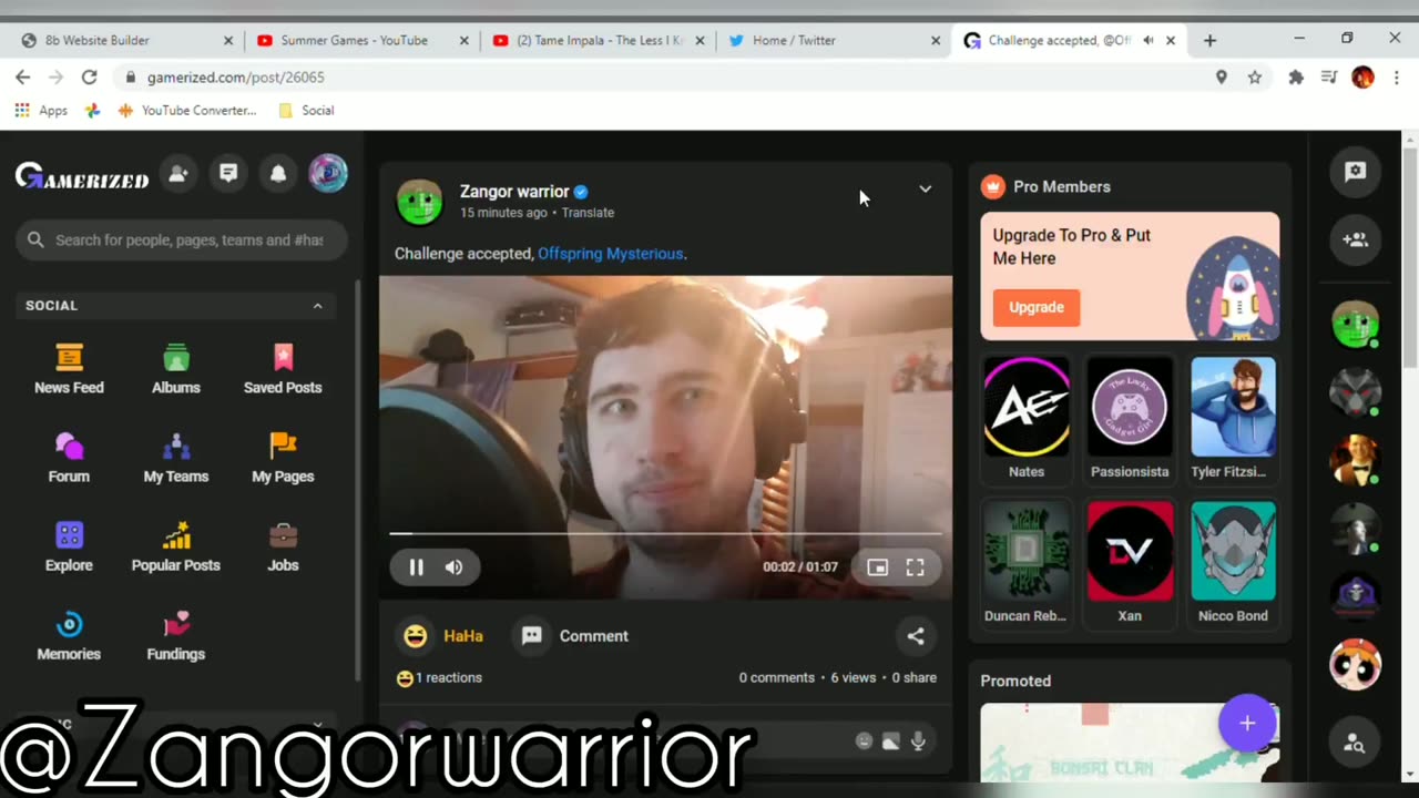 I've Been Challenged