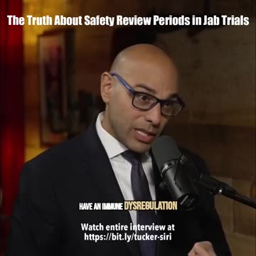 אהרון סירי האמת על מחקרי הבטיחות של החיסונים הם בכלל לא בודקים אותן לאורך זמן וזה מסיקים שהוא בטוח ויעיל