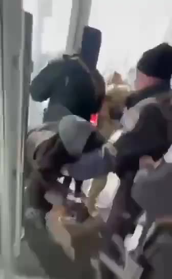 🇺🇦💔 Sensitive Watch as a Ukrainian woman cries as her husband is dragged to ...