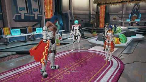 Phantasy Star Online 2 New Genesis Aelio Town