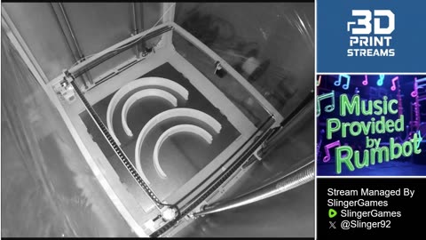 LIVE Large Format 3D Print - 10/10/2025