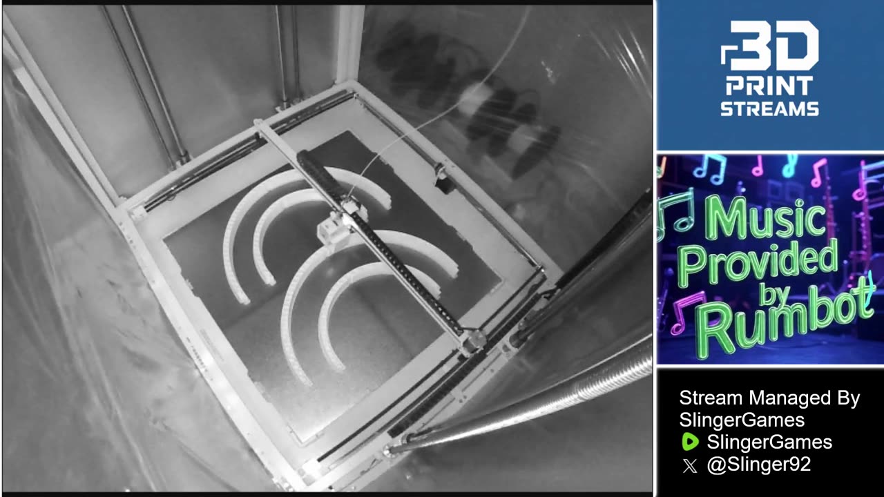 LIVE Large Format 3D Print - 10/10/2025