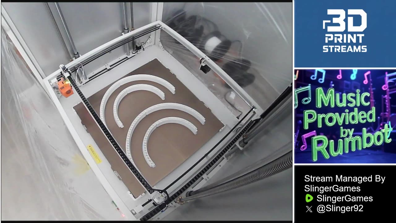LIVE Large Format 3D Print - 10/10/2025