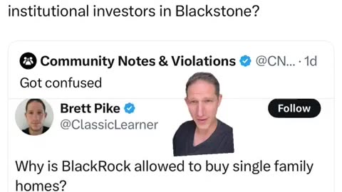 Why is BlackRock allowed to buy single family homes?