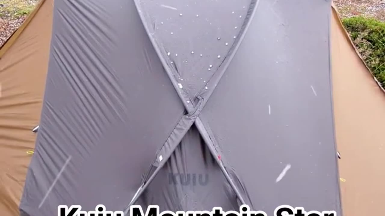 Kuiu Tent Gets Hail